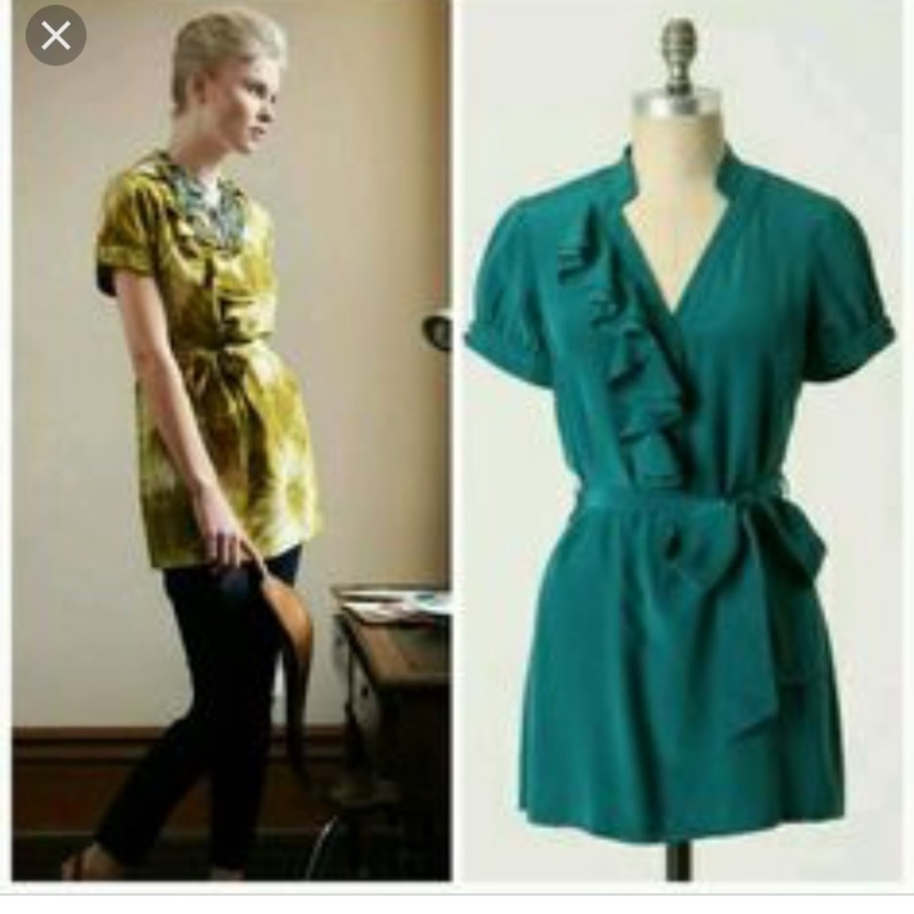Anthropologie Tranquil Flow blouse by Tabitha